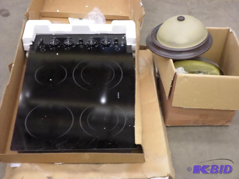 lot 135 image: Lot Of (2) Unused GE Gas Counter Top Stove To...