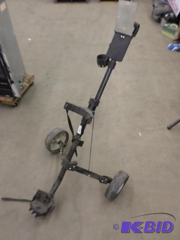lot 141 image: Trakker Golf Club Bag Caddy...