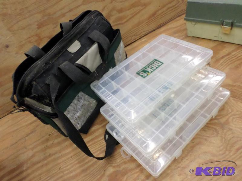 lot 145 image: Dicks Sporting Goods Tackle Bag...