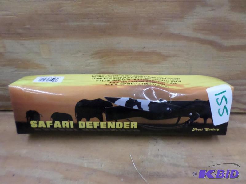 lot 155 image: Frost Cutlery Safari Defender Knife, New...
