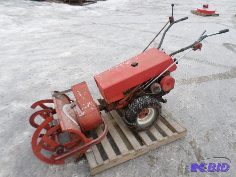 lot 2 image: Gravely 5665 Electric Start 12HP Powerhead Tr...