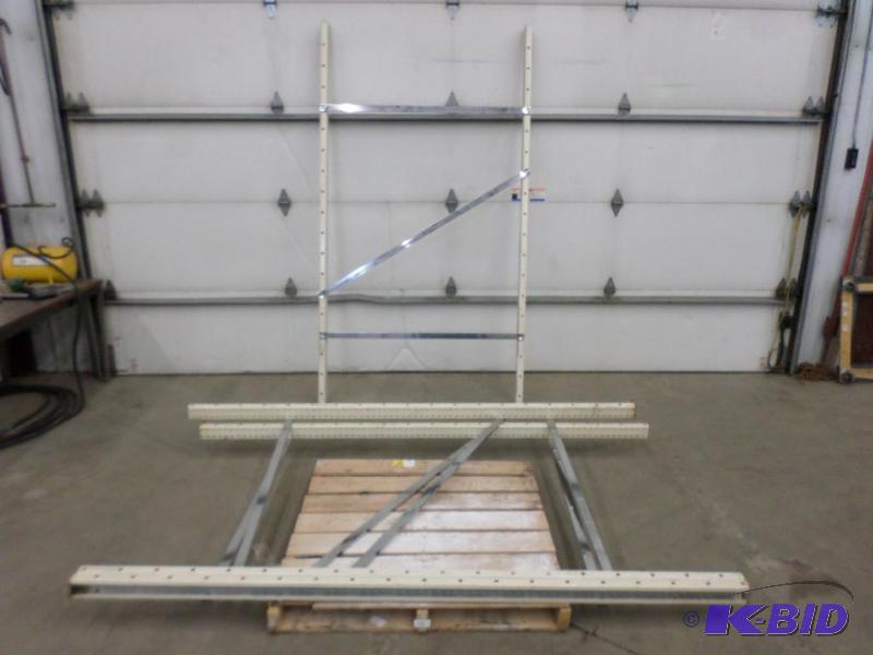 lot 32 image: (3) 51&quotx94" Industrial Pallet Rack ...