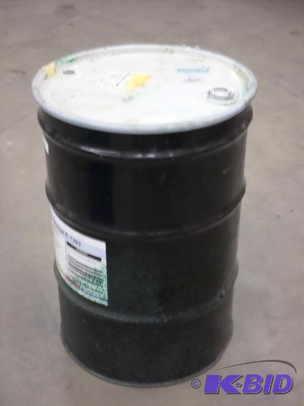 lot 34 image: 55-Gallon Steel Barrel With Removable Lid...