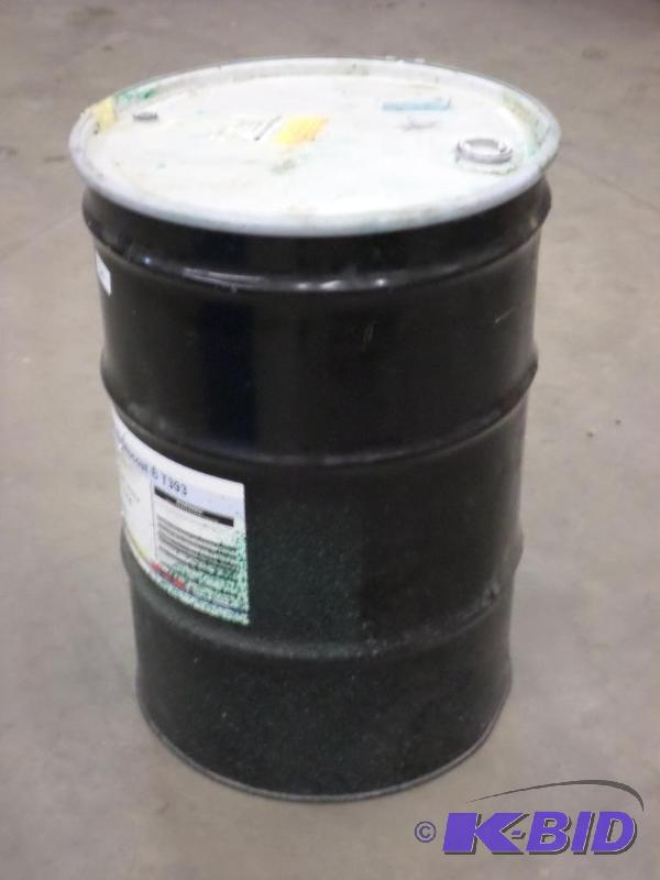 lot 36 image: 55-Gallon Steel Barrel With Removable Lid...