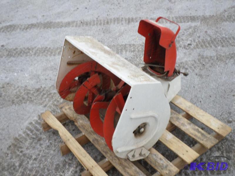 lot 4 image: Gravely Two-Stage Snowblower Attachment...
