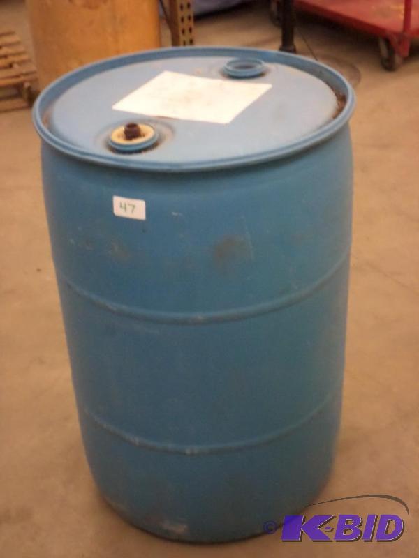 lot 47 image: 55-Gallon Plastic Barrel...