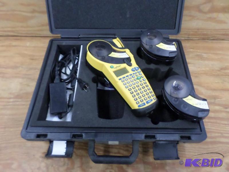 lot 52 image: ID Expert Handheld Labeler Set...
