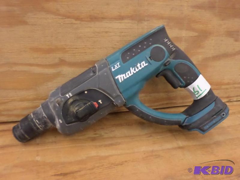 lot 61 image: Makita LXT 18Volt 78" Concrete Hammer D...