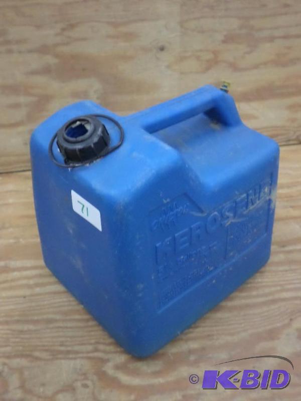lot 71 image: 5-Gallon Kerosene Fuel Can, No Spout...