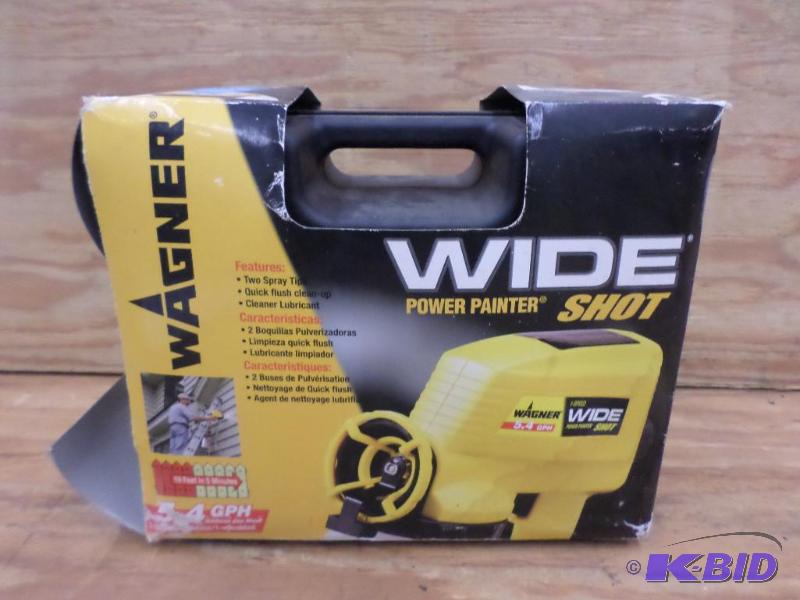 lot 87 image: Unused Wagner Wide-Shot Power Painter...