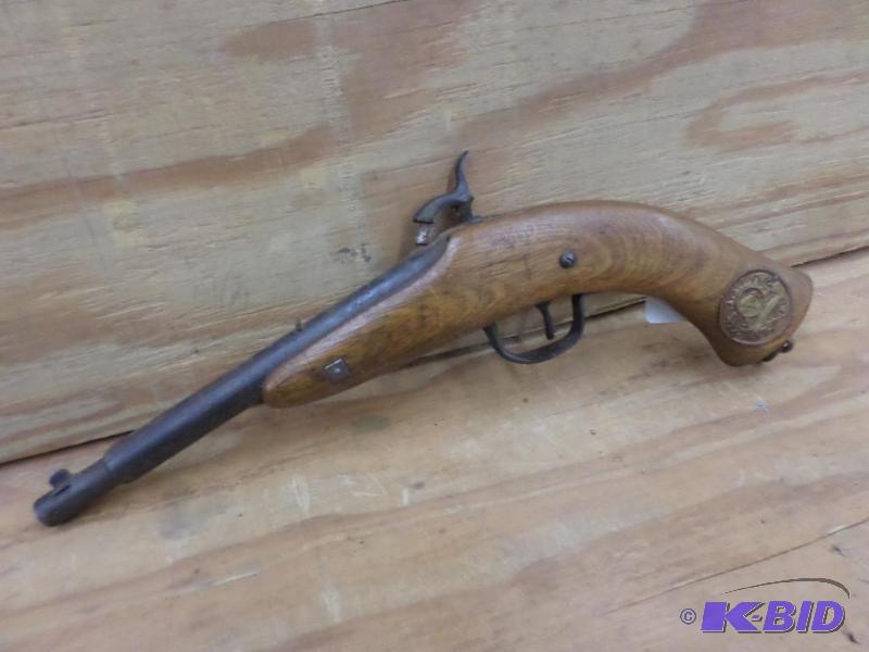 lot 88 image: Antique Black Powder Pistol...