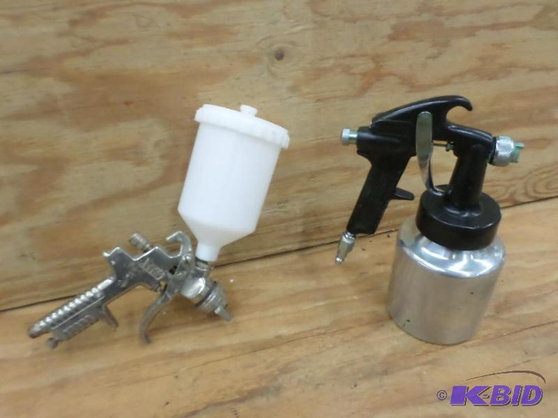 lot 94 image: Husky Pneumatic Spray Gun Set (2)...