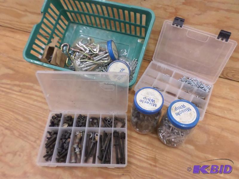 lot 99 image: Lot Of Misc Bins Of Hardware...