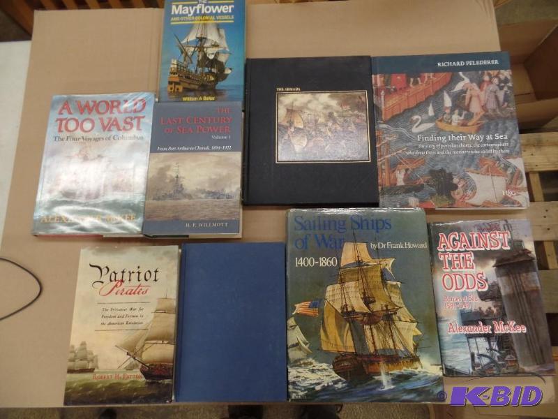 lot 15 image: Naval Ship Books