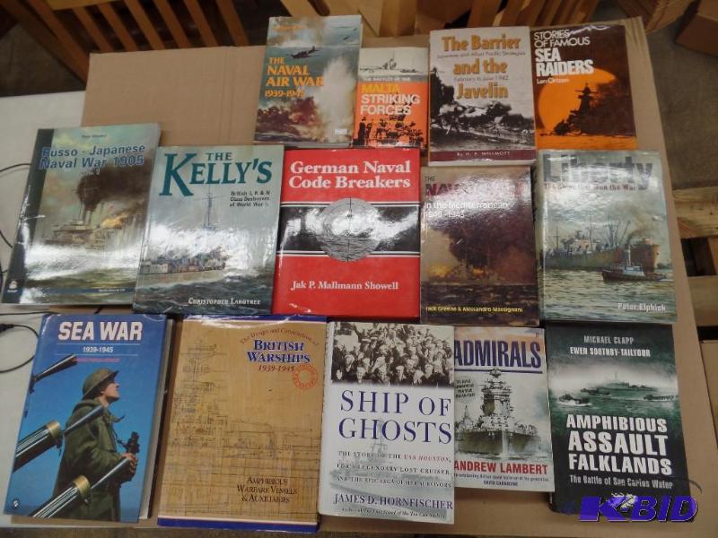 lot 17 image: Naval Ship Books