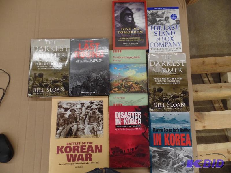 lot 27 image: Korean War Books
