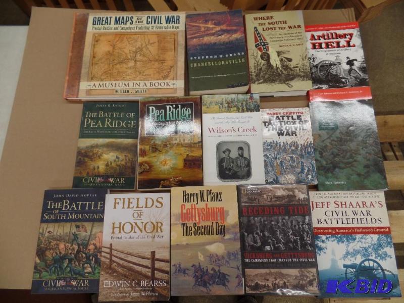 lot 28 image: Civil War History Books