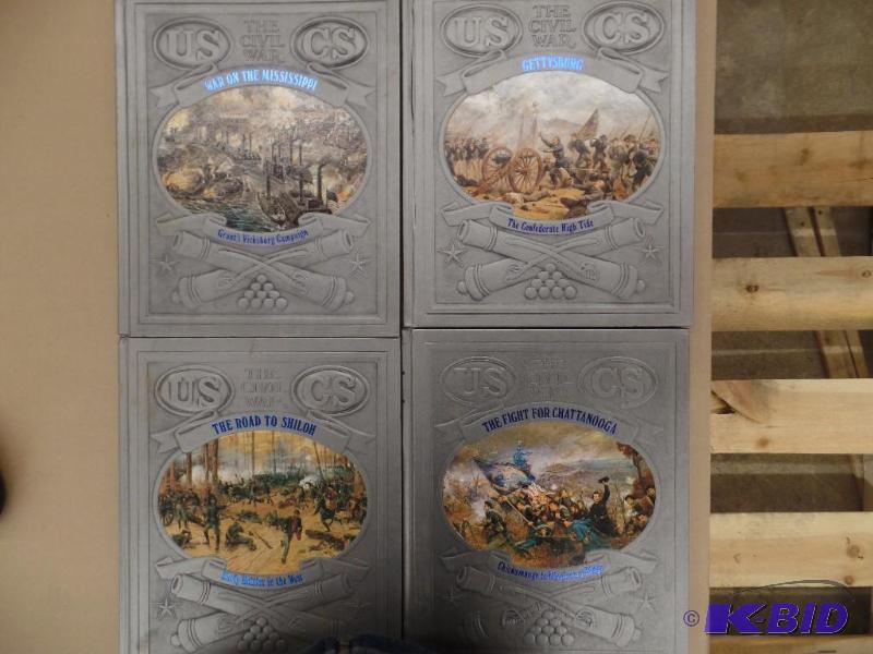 lot 29 image: Civil War History Books