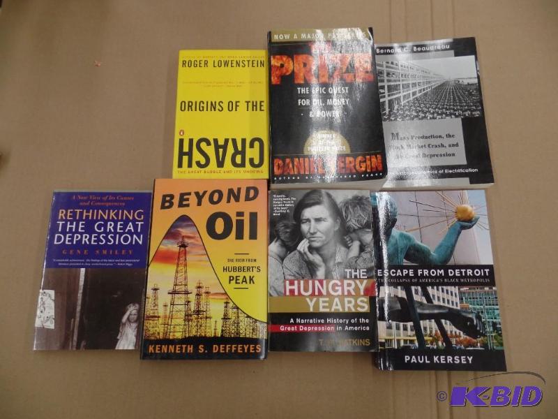 lot 45 image: Great Depression Books