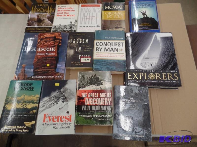 lot 49 image: Exploration and Adventure Books