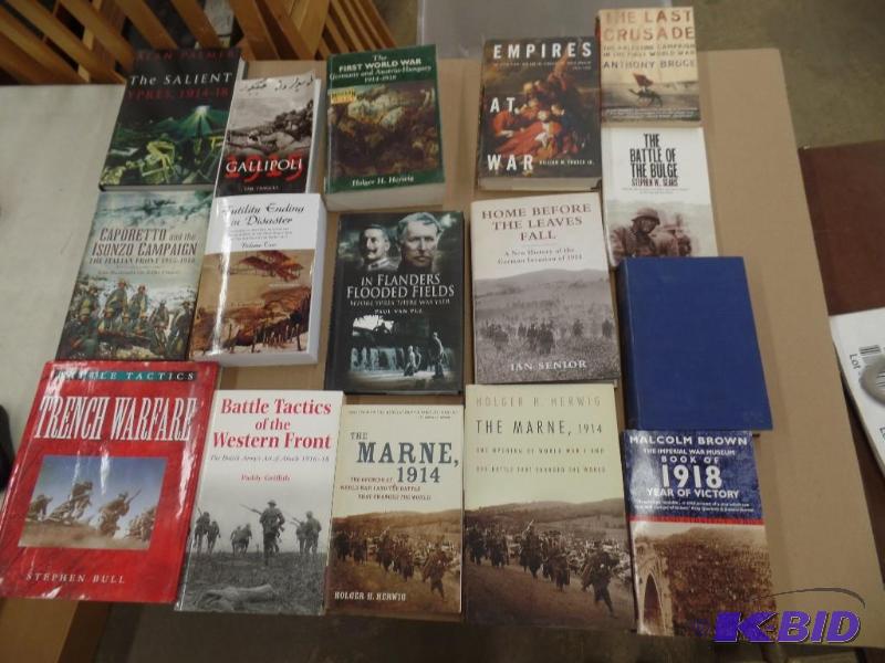 lot 58 image: WWI Books