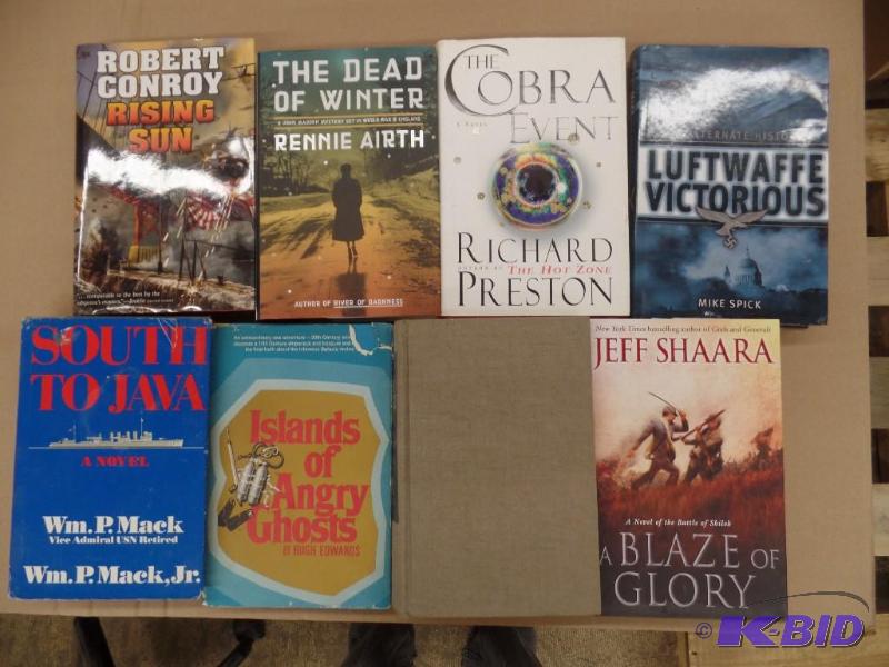 lot 6 image: Military Fiction Books