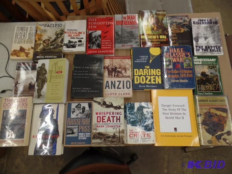 lot 61 image: WWII Books