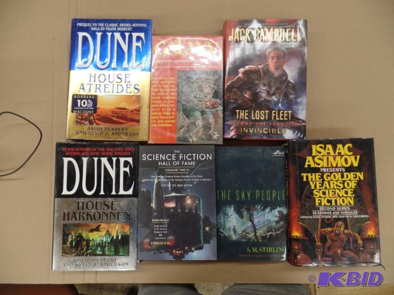 lot 8 image: Science Fiction Books