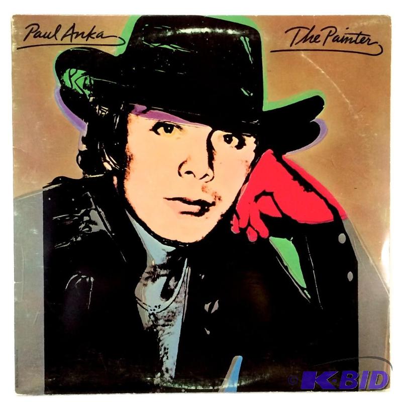 Paul Anka The painter.. Cover art by ANDY WARHOL