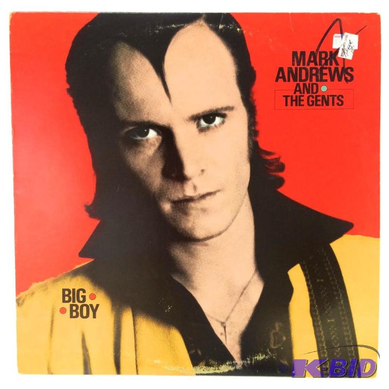 RARE Promo MARK ANDREWS & THE GENTS big boy LP Record 1980