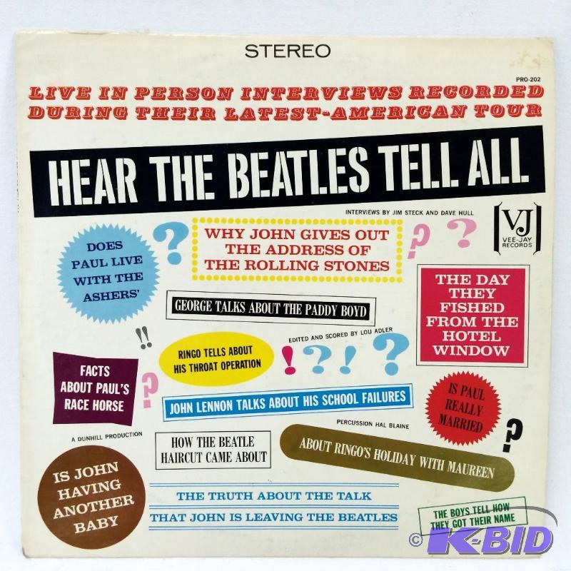 Hear the Beatles tell all LP