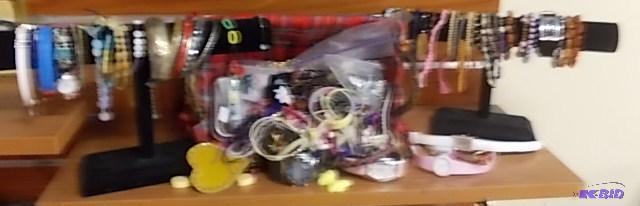 Large Variety Of Bracelets, Includes 2-Displa...