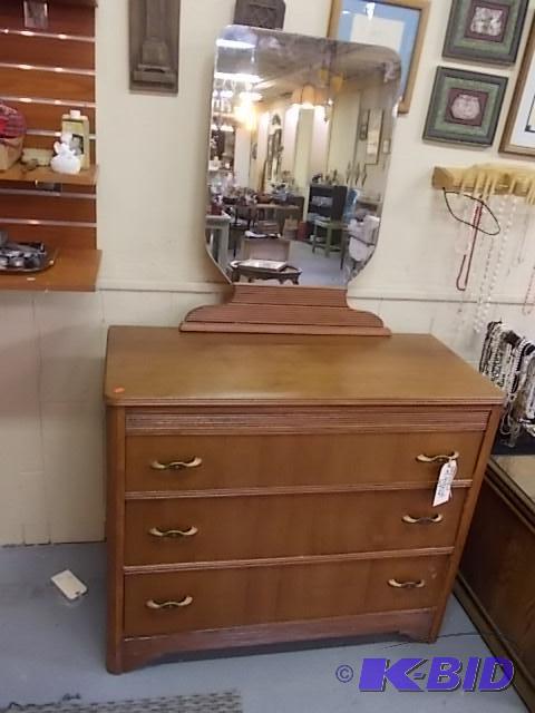3-Drawer Dresser With Mirror...