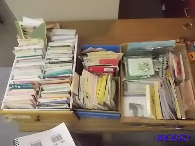 Large Assortment Of Greeting Cards...