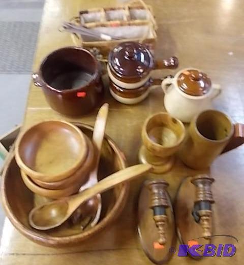 Lot Of Assorted Wood Items...