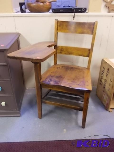 Wood School Desk...