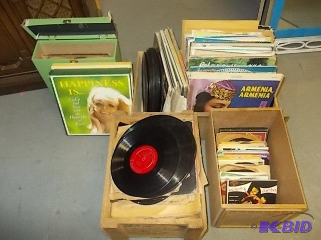 Large Variety Of Record Albums &nbsp...