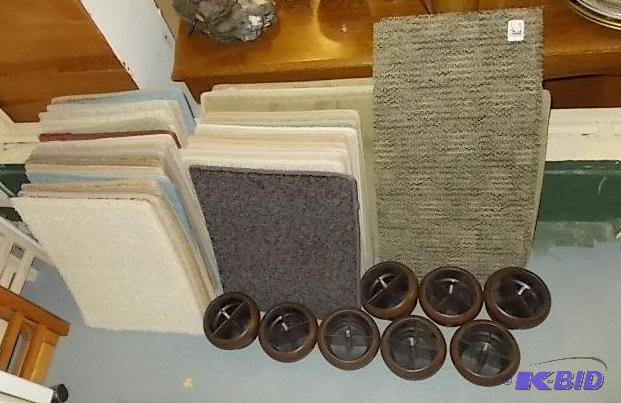 Variety Of Carpet Samples &amp Base Feet For...