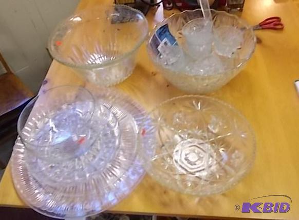 Large Glass Serving Bowls,&nbsp Punch Bowl, ...