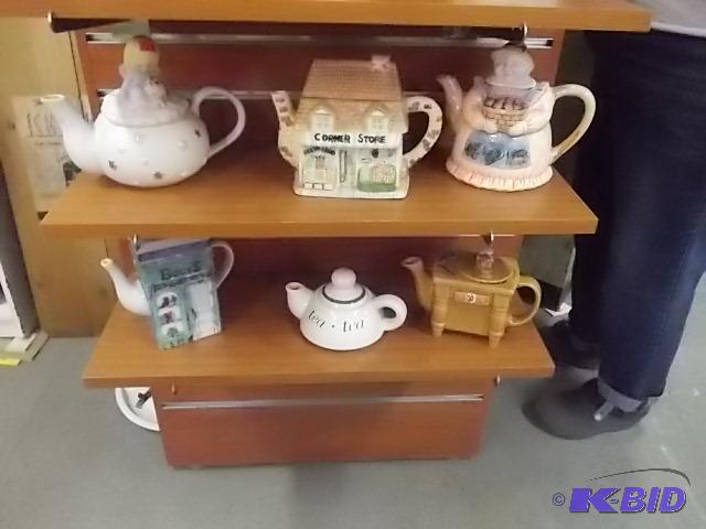 Contents On 2-Shelves 6-Tea Pots Bring Boxes...
