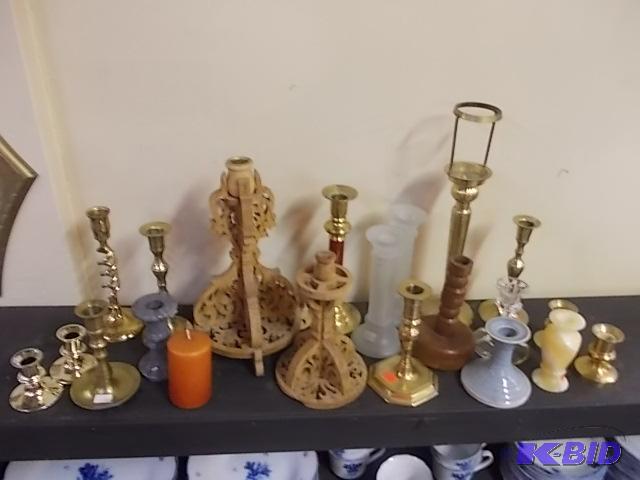 Variety Of Candle Sticks...