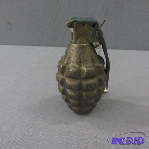 lot 11 image: WWII Practice Grenade