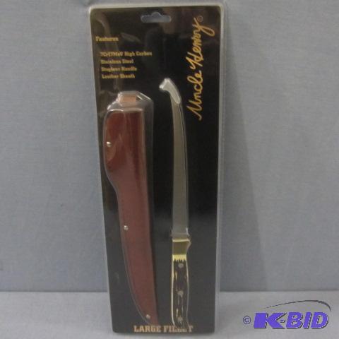 lot 17 image: Uncle Henry Filet Knife