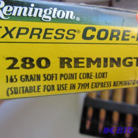 lot 8 image: Ammo 280 Rem