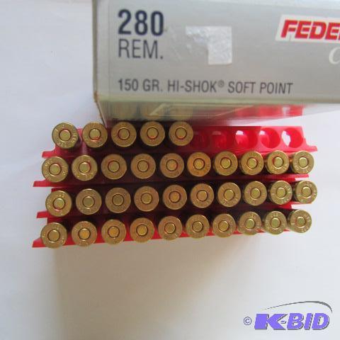 lot 9 image: Ammo 280 Rem