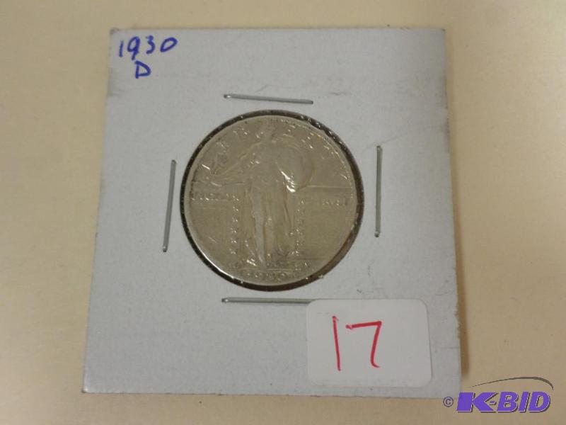 1930-D Quarter, VF...