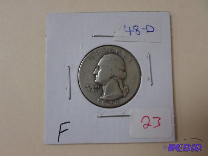 1948-D Quarter, F...