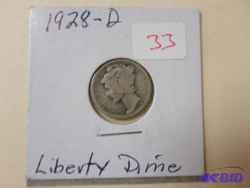 1928-D Dime...