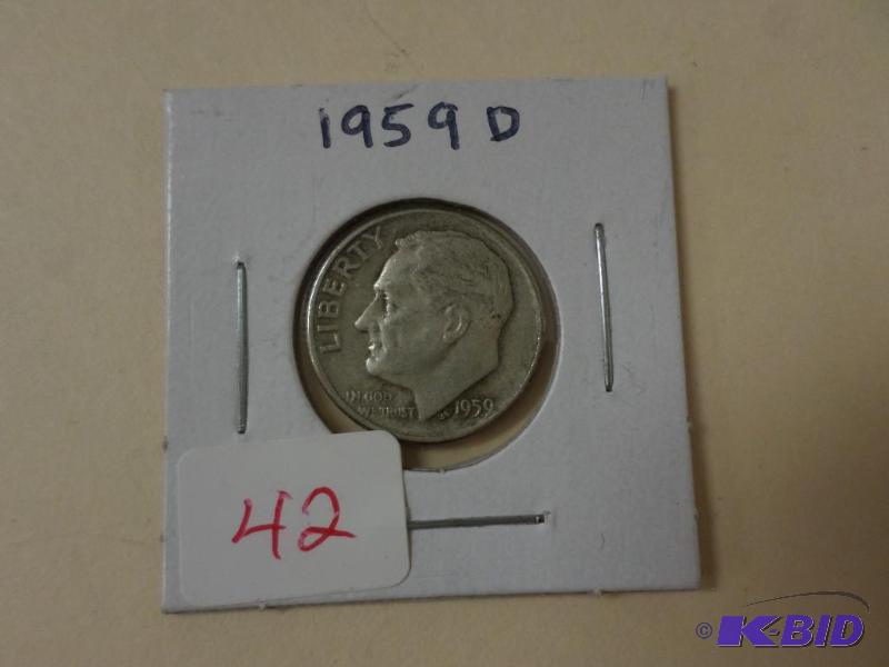 1959-D Dime...