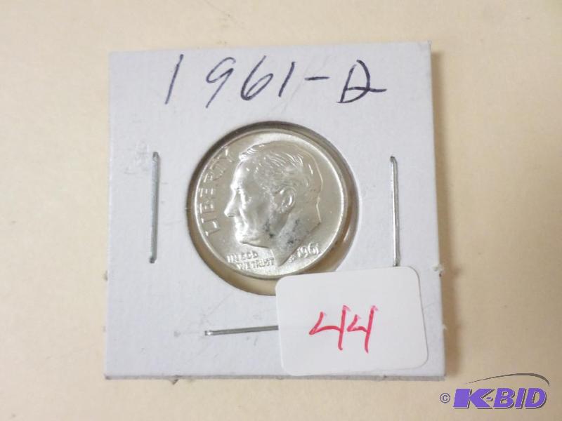 1961-D GEM Dime...